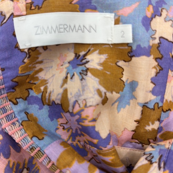 Zimmermann Raie Dress | Size 2 (Medium) - Picture 5 of 7